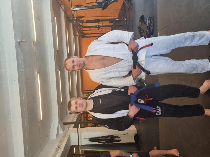 Blue belt · June 19, 2022 · Promoted by Robert Vingsnes