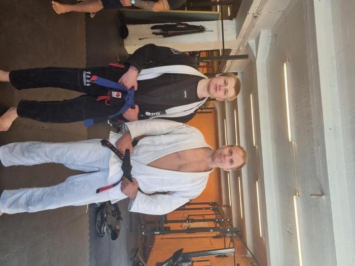 with my coach Robert