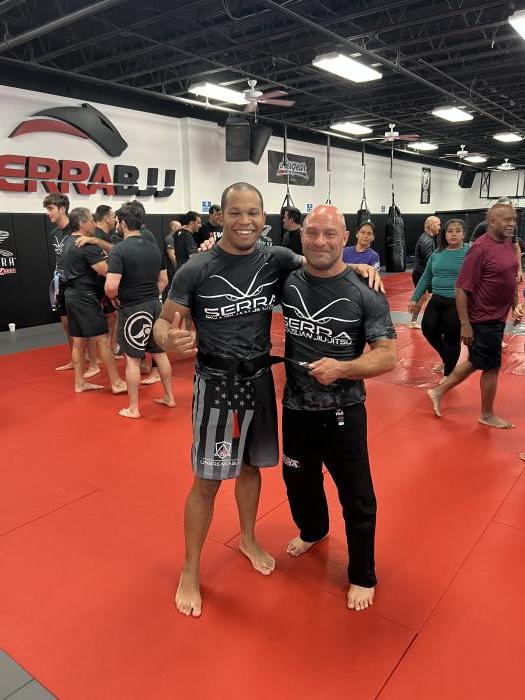 Matt Serra Black belt!