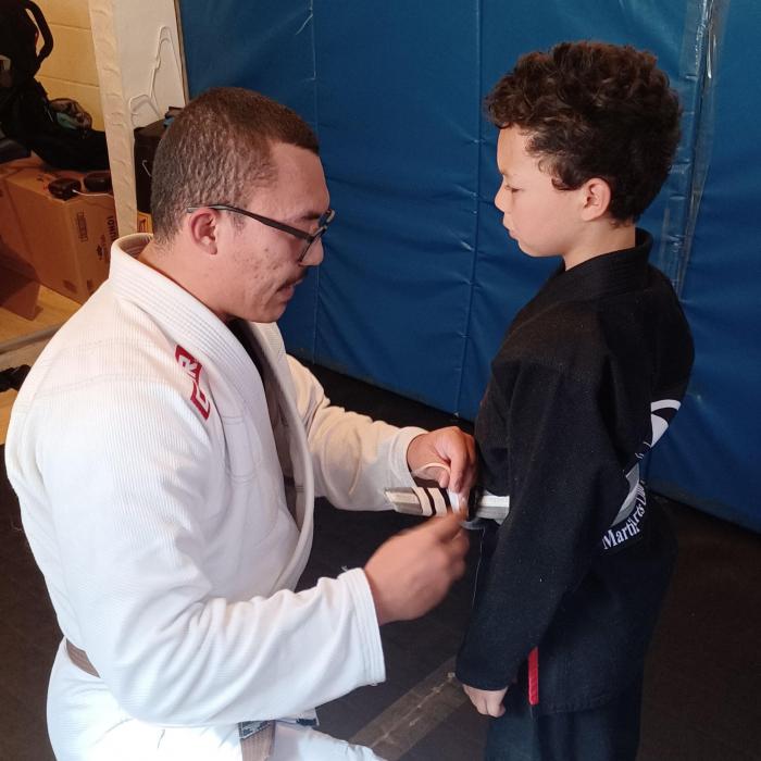 Gray belt · September 27, 2022 · Promoted by Gabriel Samaniego