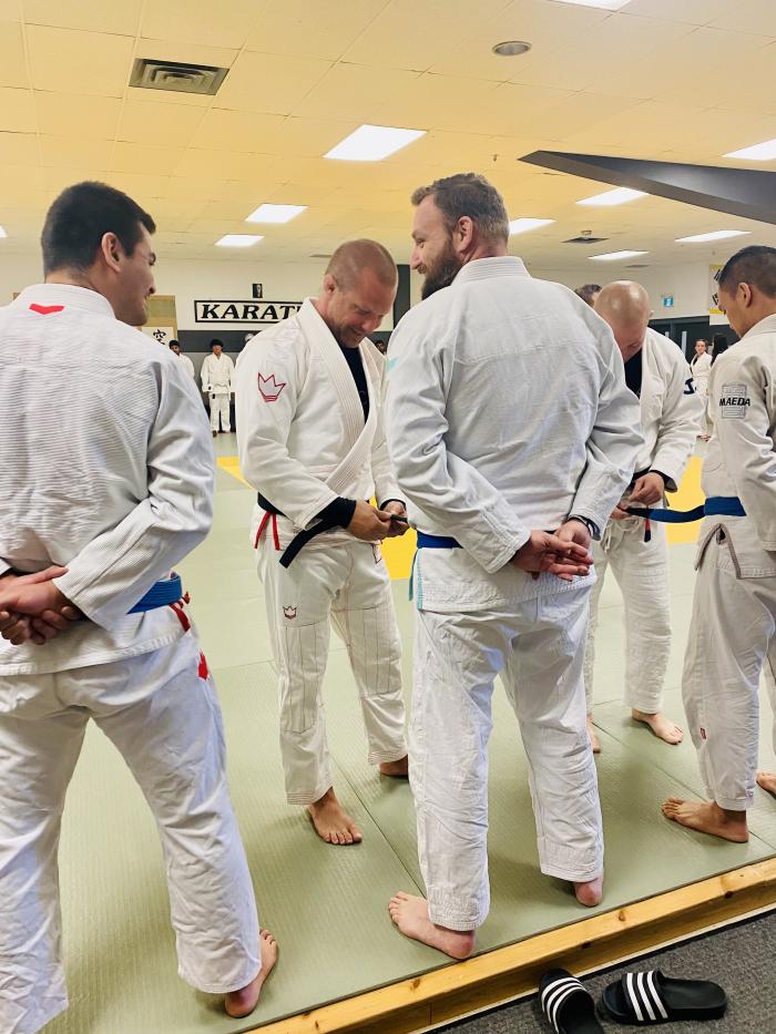 Blue belt · June 19, 2022 · Promoted by Andrew McColl