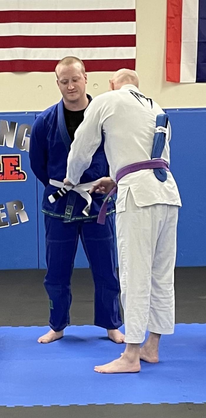 Blue belt · June 5, 2022 · Promoted by Philip Mahan