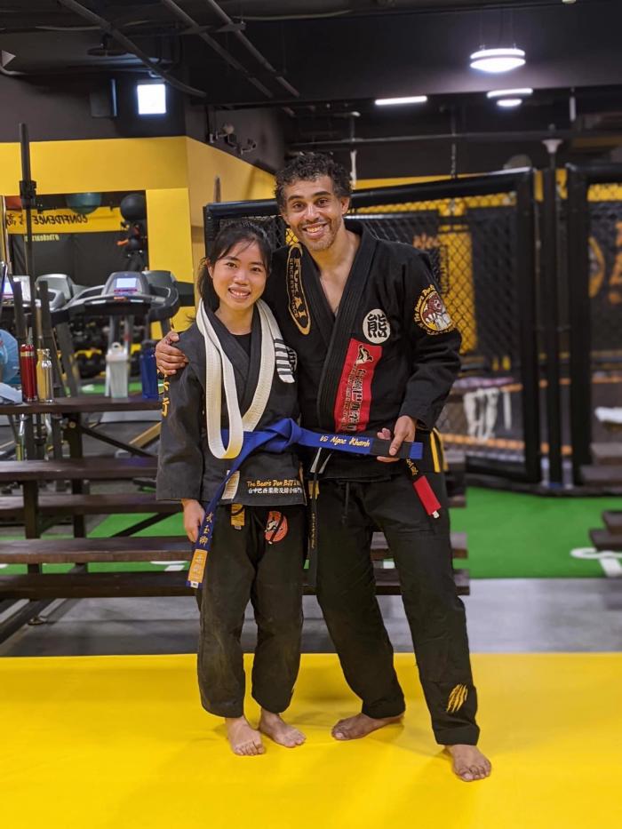 Blue belt · June 11, 2022 · Promoted by The Bear's Den BJJ & MMA 熊派巴西柔術及綜合格鬥學院