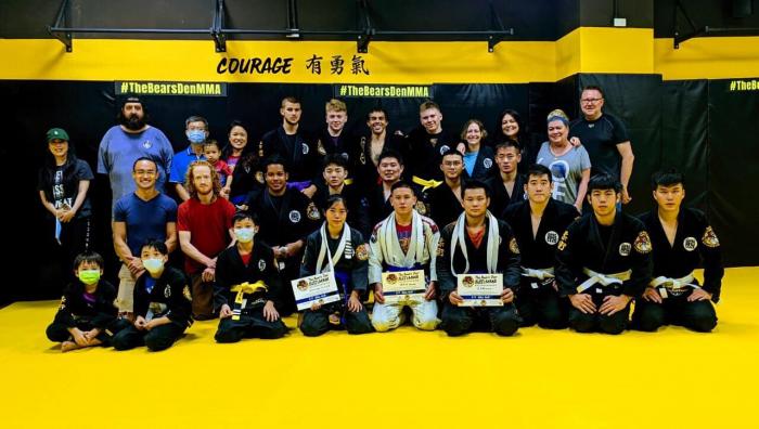 Blue belt · June 11, 2022 · Promoted by The Bear's Den BJJ & MMA 熊派巴西柔術及綜合格鬥學院