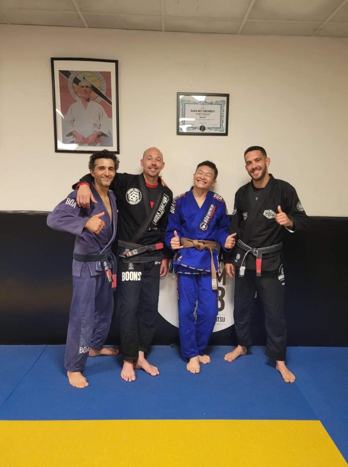 Brown belt · June 20, 2022 · Promoted by Baptiste Landais