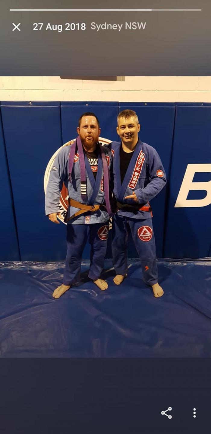 Brown belt · August 27, 2018 · Promoted by David Jenkinson