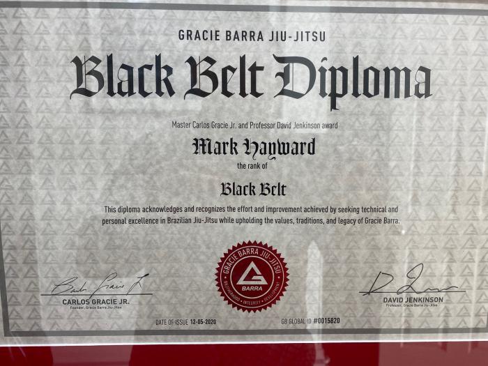 Black belt · December 5, 2020 · Promoted by David Jenkinson