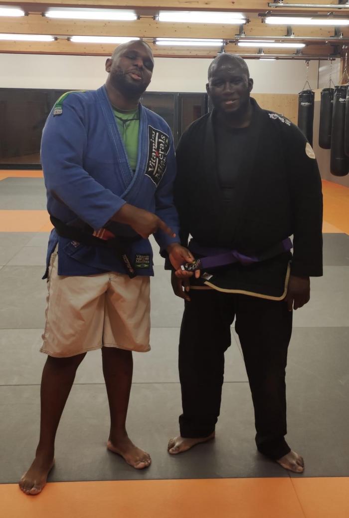 Purple belt · May 15, 2022 · Promoted by Pape Guisse