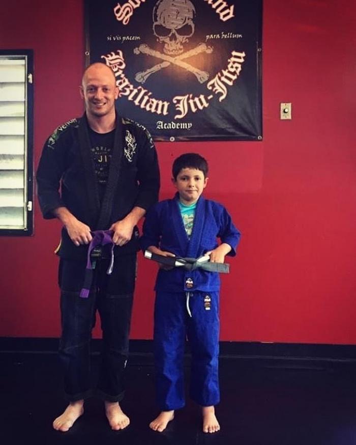 Purple belt · November 11, 2016 · Promoted by Henry Panek