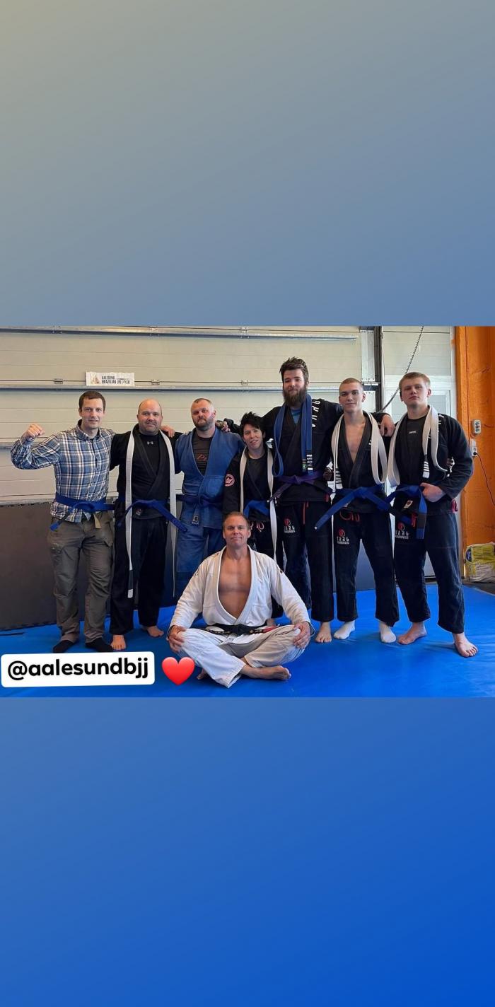 Blue belt · June 19, 2022 · Promoted by Robert Vingsnes