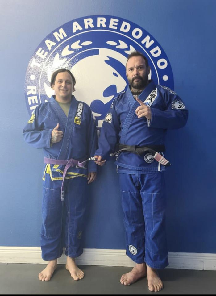 Purple belt · February 17, 2020 · Promoted by Ruben Arredondo