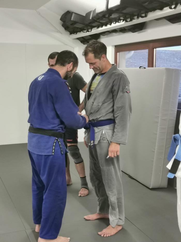 Blue belt · August 10, 2019 · Promoted by Francesco Fonte