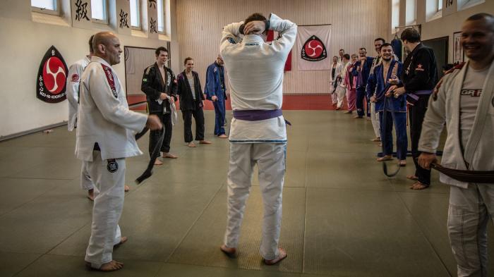Purple belt · January 31, 2016 · Promoted by Marcelo Yogui
