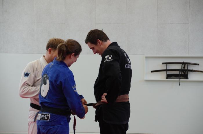 Brown belt · June 25, 2022 · Promoted by Camilla Hansen
