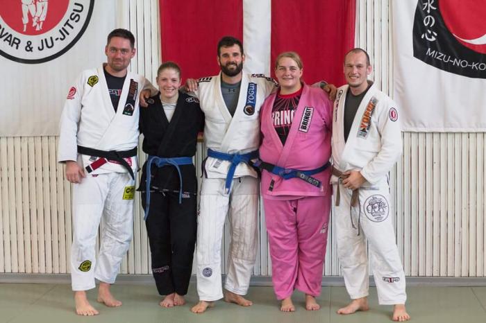 Blue belt · September 28, 2016 · Promoted by Kim Hovgaard