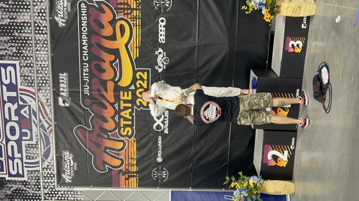 Blue belt · June 25, 2022 · Promoted by Tyler Larsen