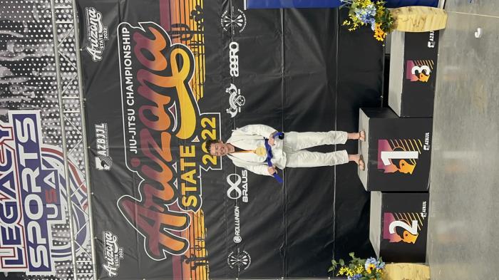 Blue belt · June 25, 2022 · Promoted by Tyler Larsen