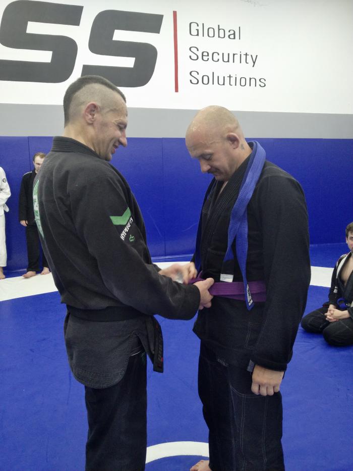 Purple belt · June 29, 2022 · Promoted by Puzanov Vadim