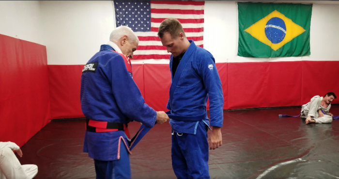 blue belt promotion