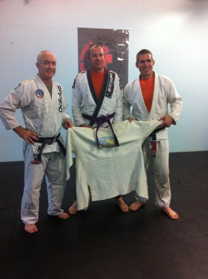 Purple belt · January 30, 2013 · Promoted by Tyrone Crosse