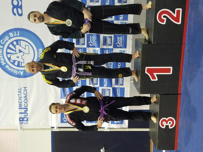 Purple belt · December 3, 2017 · Promoted by Wyatt Shephard
