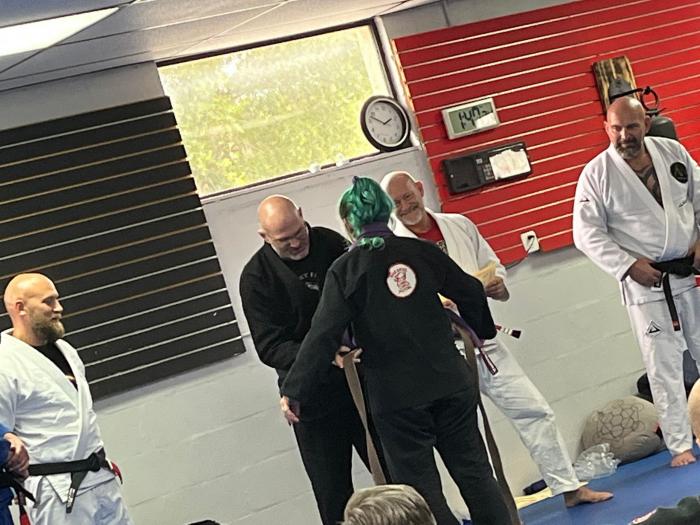 Brown belt · June 25, 2022 · Promoted by Butch
