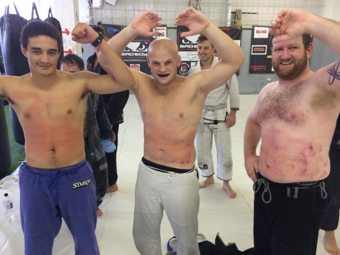 Purple belt · January 10, 2015 · Promoted by Brandon Hoffman