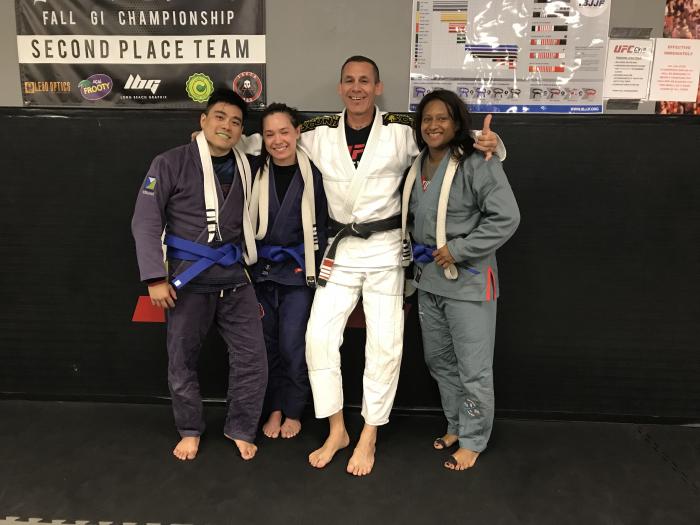 Blue belt · March 1, 2018 · Promoted by Earl Loucks