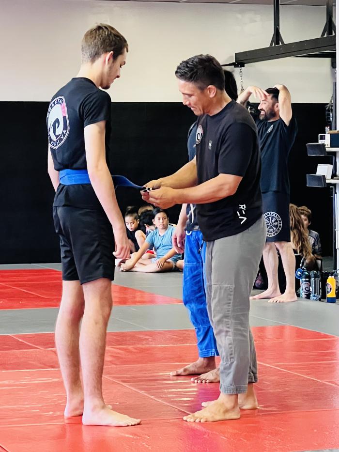 Blue belt · June 30, 2022 · Promoted by Nestor Bayot