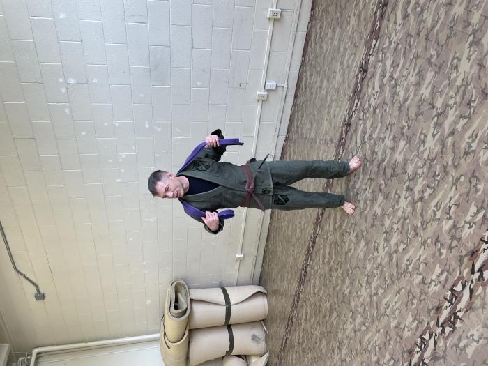 Brown belt · June 8, 2022 · Promoted by Brandon Dimick