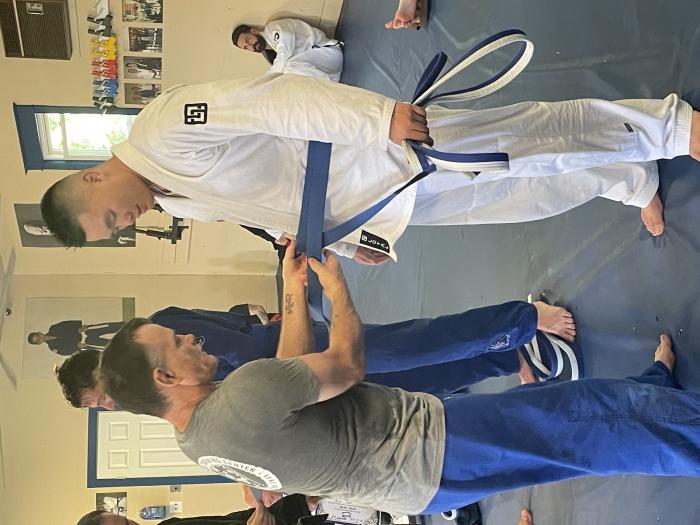 Blue belt · July 17, 2021 · Promoted by John Hassett