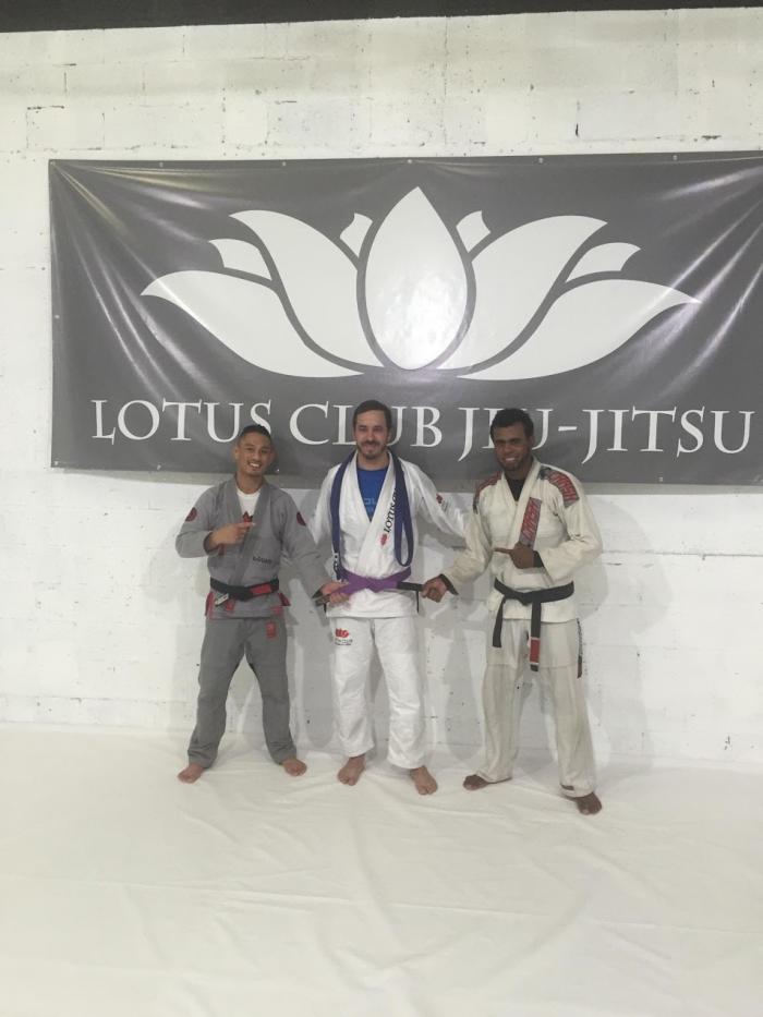 Purple belt · July 20, 2016 · Promoted by Arvin Ace Panlasigui
