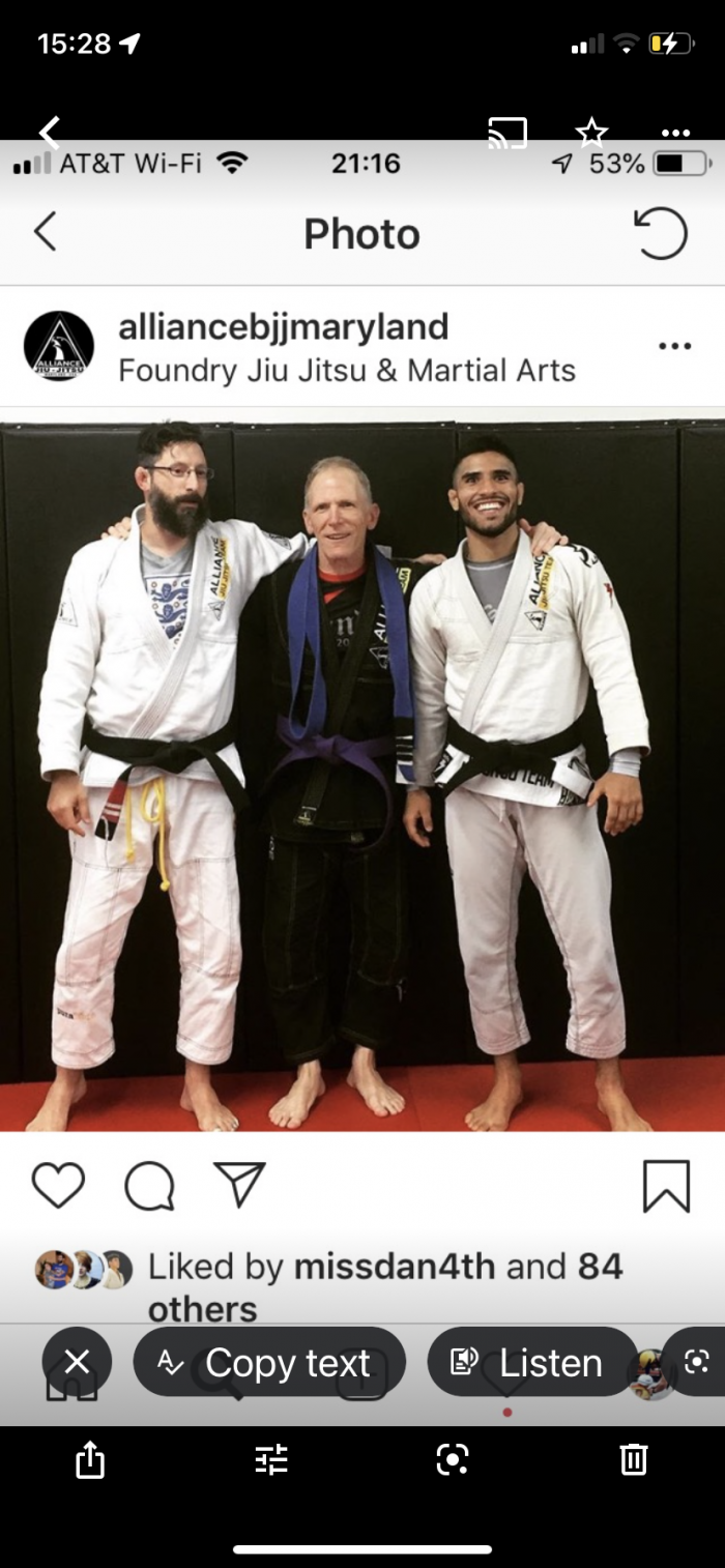 Purple belt · July 29, 2018 · Promoted by Noel Danforth
