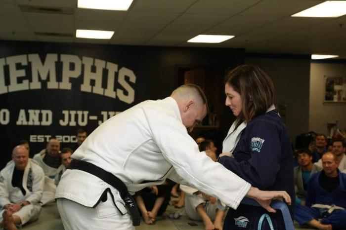 Blue belt · January 11, 2019 · Promoted by Donny Cook