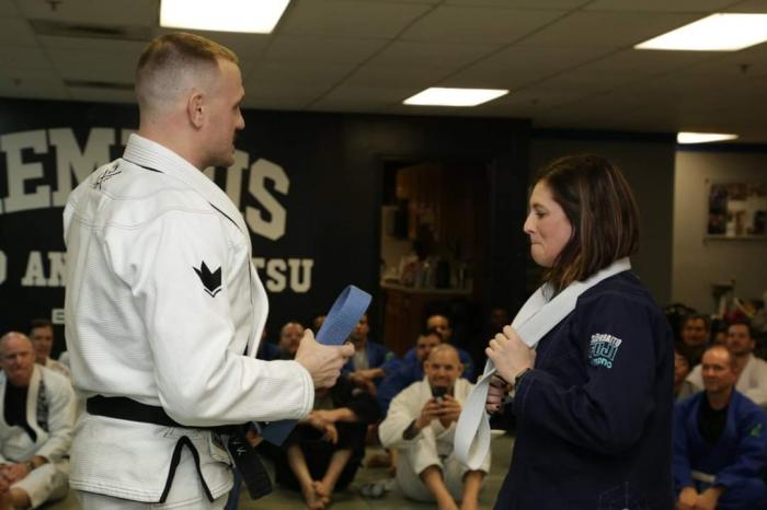 Blue belt · January 11, 2019 · Promoted by Donny Cook