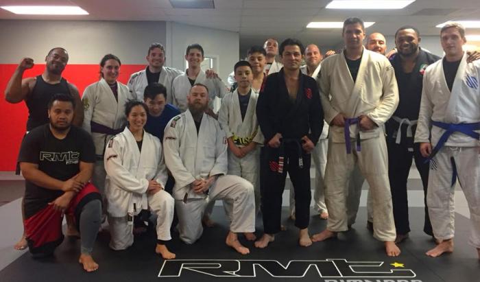 Professor Henry Matamoros teaching class at my Muay Thai gym in 2017