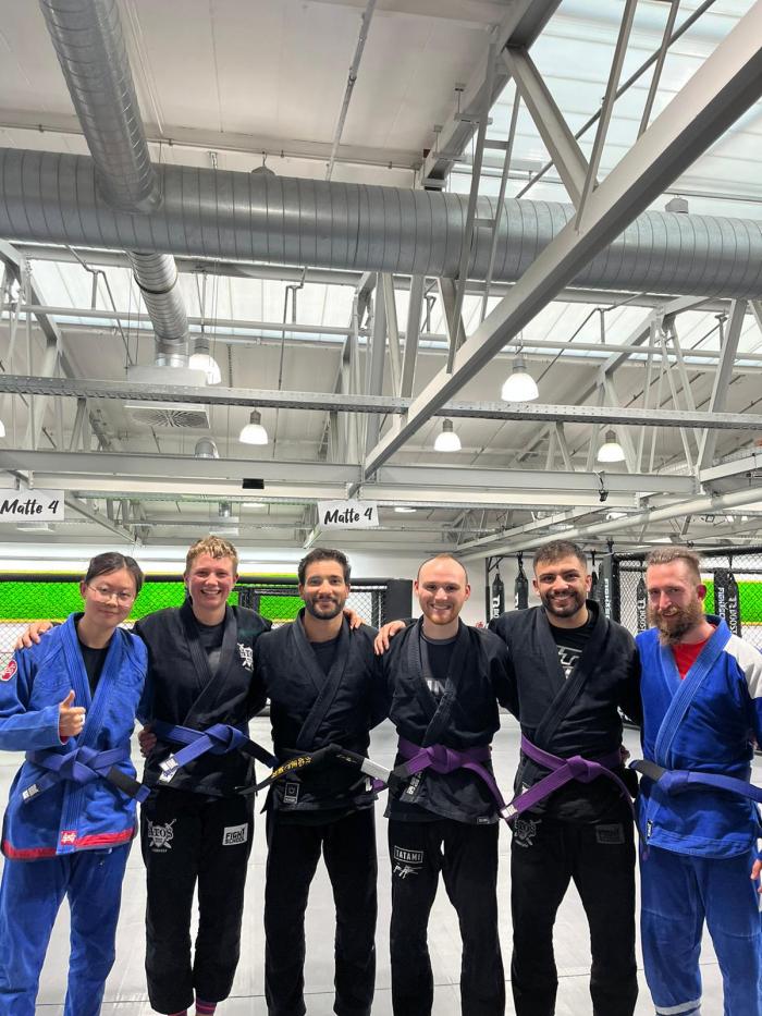 Blue belt · July 5, 2022 · Promoted by Ahmed Laaribi