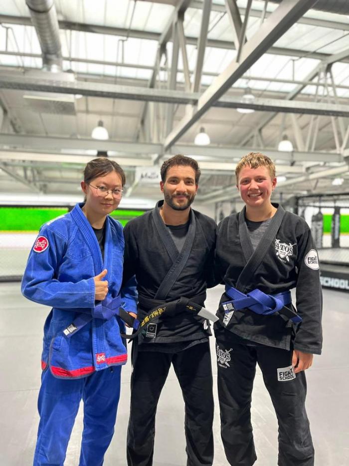 Blue belt · July 5, 2022 · Promoted by Ahmed Laaribi