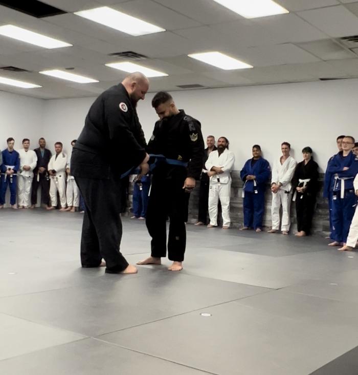 Blue belt · July 7, 2022 · Promoted by Ryan Bowen