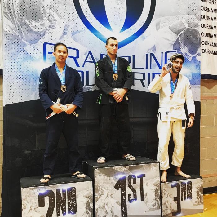 NY Grappling Industries 11/17/18 - Masters White Belt Gi Silver