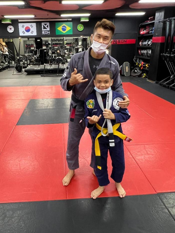 Yellow belt · July 1, 2022 · Promoted by Master Jinho son