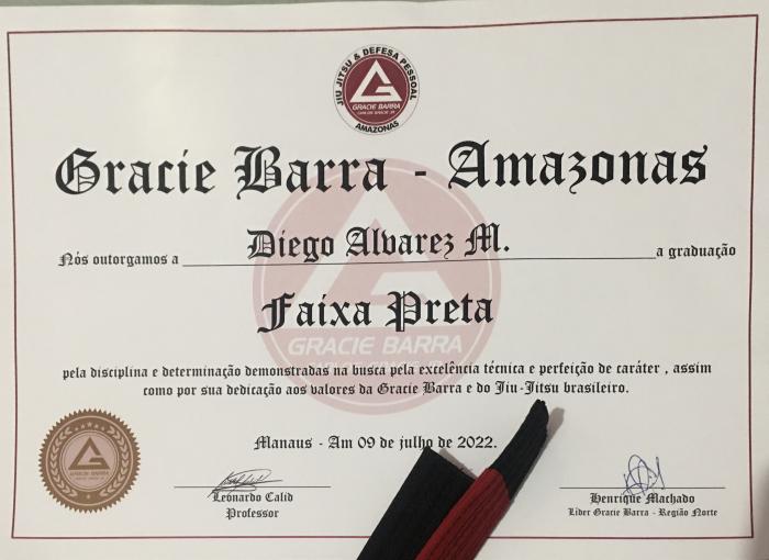Black belt · July 9, 2022 · Promoted by Henrique Machado