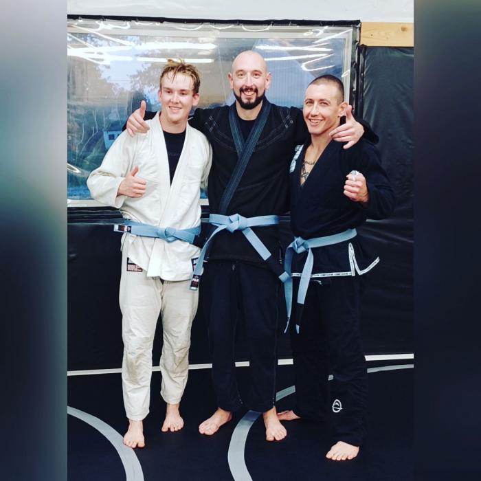 Blue belt · July 8, 2022 · Promoted by Jason Williard