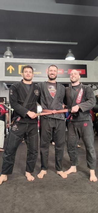 Brown belt promotion