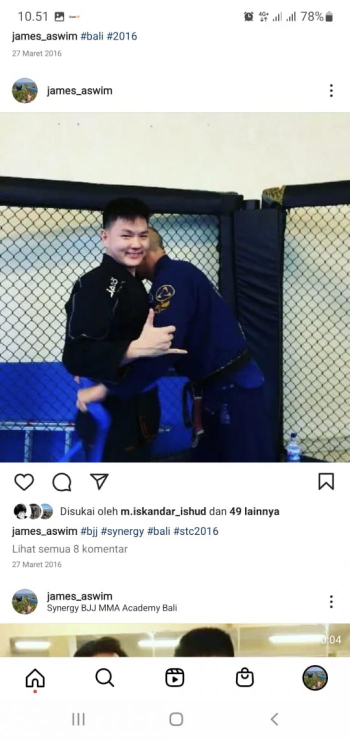 Blue belt · March 27, 2016 · Promoted by Niko Han