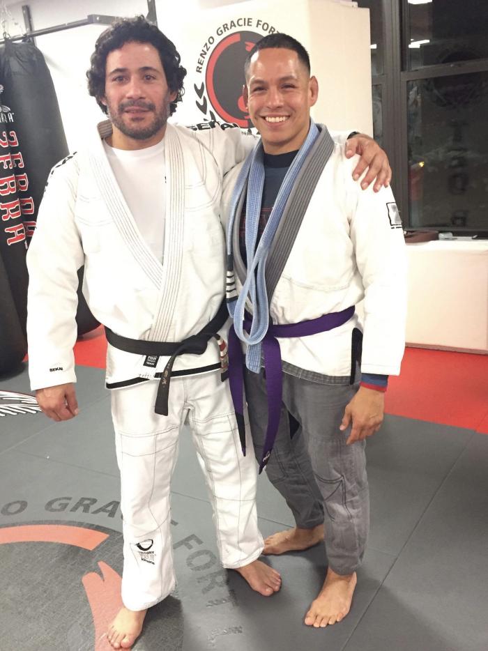Purple belt · December 8, 2017 · Promoted by Jaime Cruz