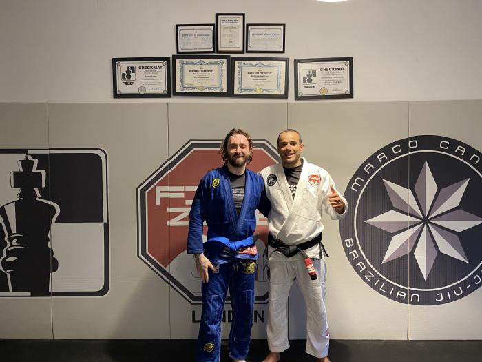 Blue belt · May 6, 2021 · Promoted by Marco Canha