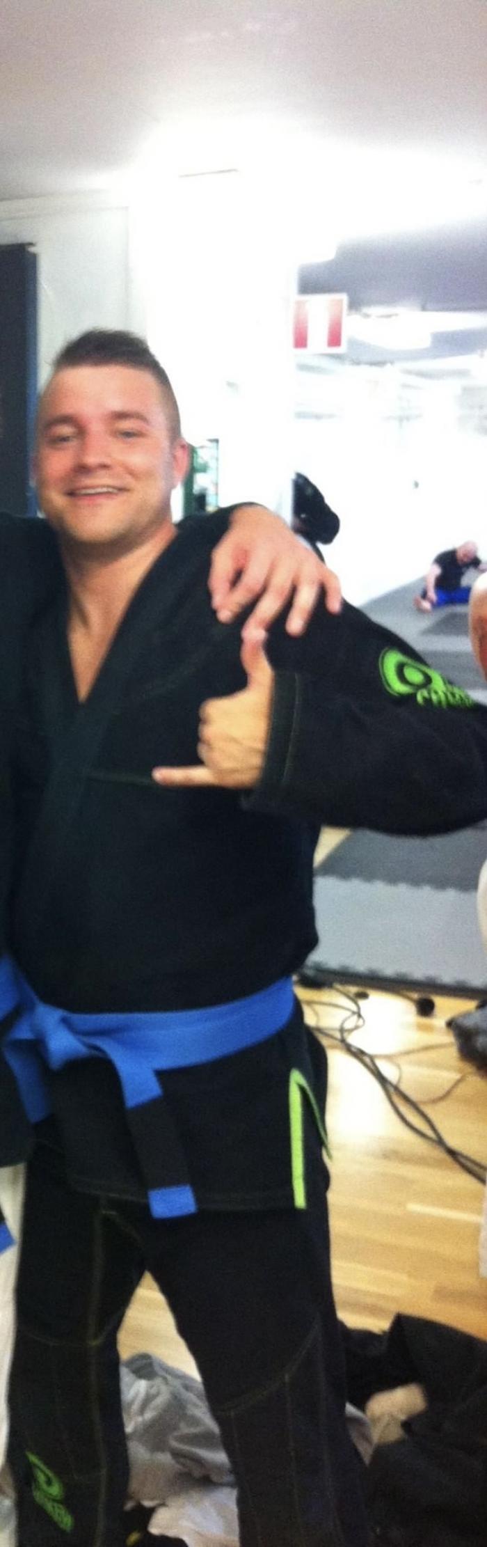 Blue belt · June 10, 2013 · Promoted by Christian Sandström
