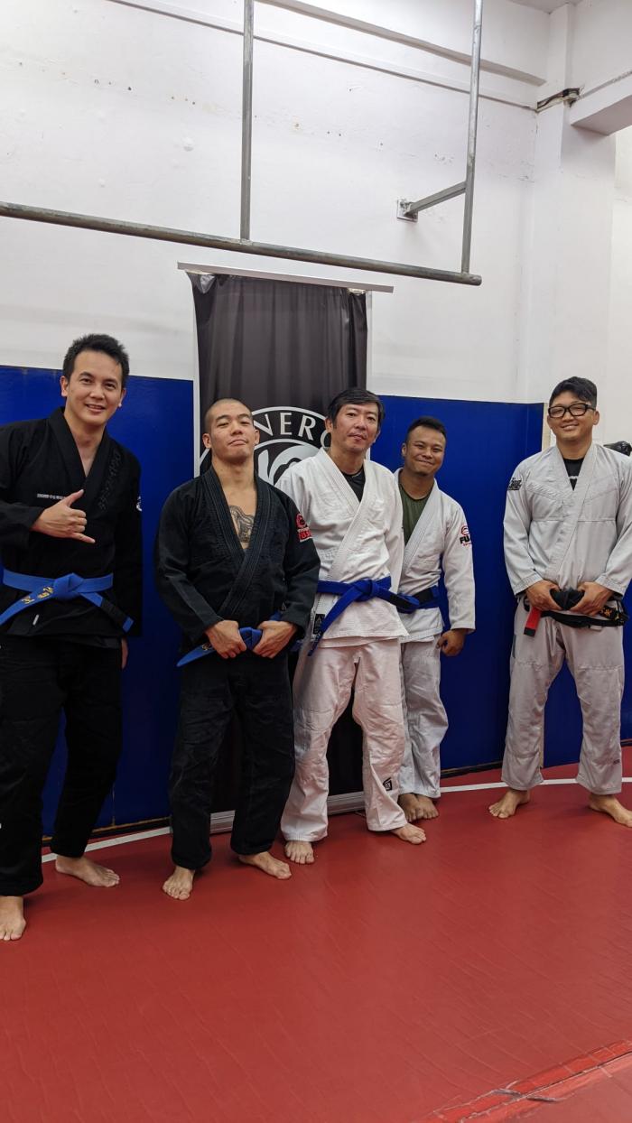 Blue belt · July 15, 2022 · Promoted by Coach Shinya Kakita