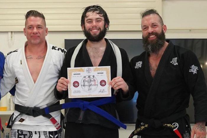 Blue belt · July 10, 2022 · Promoted by Marco Kuster